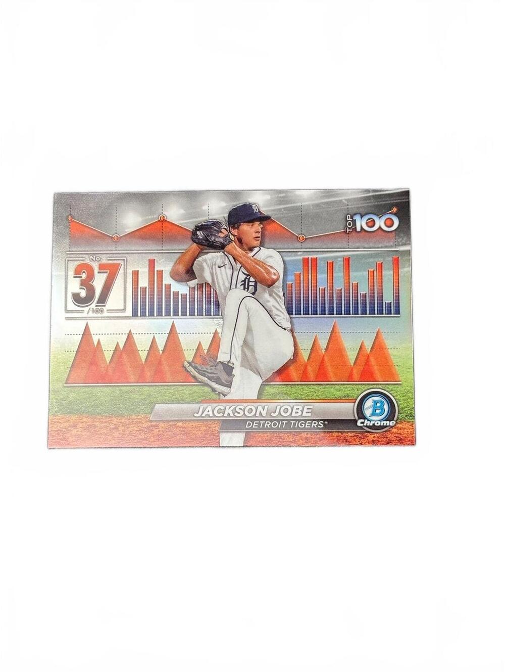 Topps Chrome Jackson Jobe Detroit Tigers #37 Baseball Card